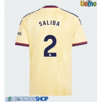 Maglie da calcio Arsenal William Saliba #2 Terza Maglia 2026-27 Manica Corta